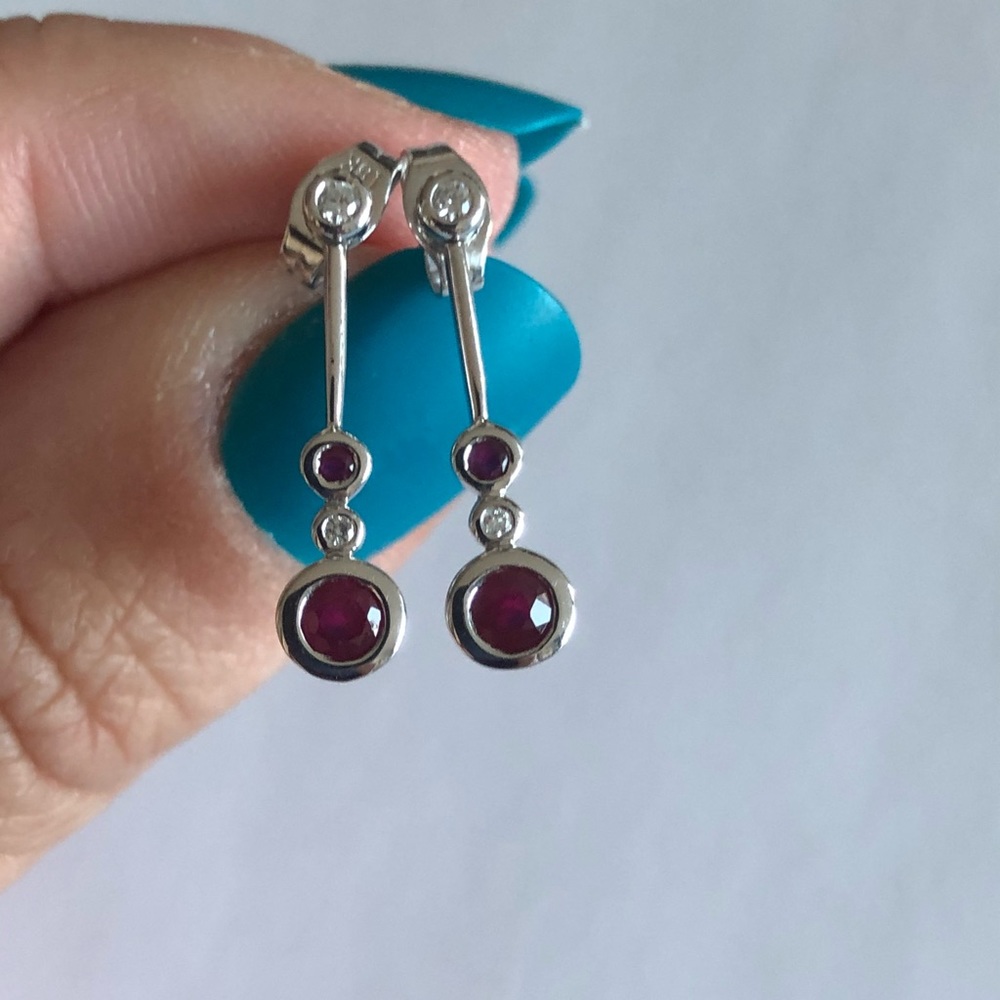Ruby Earrings